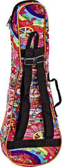 Hoes voor ukelele Ortega KUB-68-CC Hoes voor ukelele Peace '68 - 1