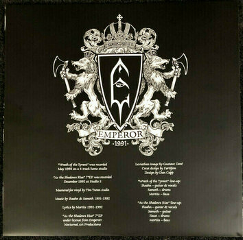 Vinyl Record Emperor - Wrath Of The Tyrant (Black) (LP) - 5