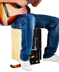 Special Cajon Ortega OSTBCJ-BU-O Stomp Box Bundle Natural Special Cajon - 6