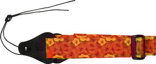 Ukulele Gurt Ortega OUS-ORFL Ukulele Gurt Orange Flower - 1