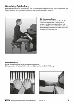 Partituri pentru pian Cascha Piano/Digital Piano Learn To Play Quick And Easy Pian - 5