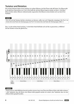Partituri pentru pian Cascha Piano/Digital Piano Learn To Play Quick And Easy Pian - 6