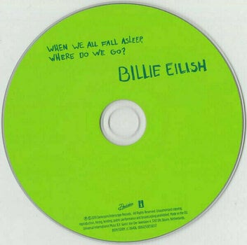 Billie Eilish - When We All Fall Asleep, Where Do We Go? (CD)