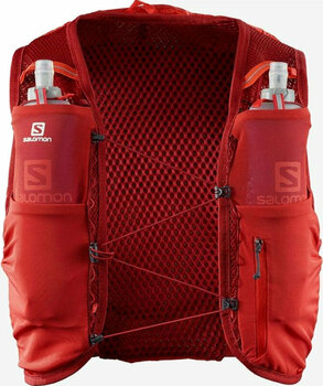 Running backpack Salomon Active Skin 8 Set Valiant Poppy/Red Dahlia XS Running backpack - 2