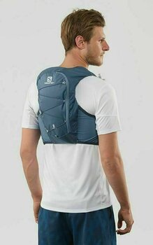 Running backpack Salomon Active Skin 8 Set Copen Blue/Dark Denim L Running backpack - 3