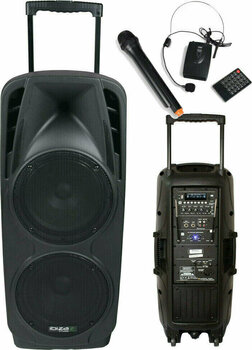 Batterij-PA-systeem Ibiza Sound PORT225VHF-BT Batterij-PA-systeem - 3
