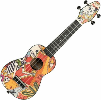 Sopránové ukulele Ortega K2-EM Sopránové ukulele El Muerto - 2