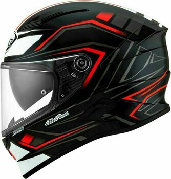 Helm Suomy Speedstar Glow Zwart-Red XL Helm - 2