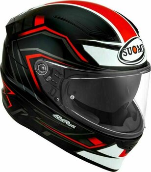 Helm Suomy Speedstar Glow Zwart-Red XL Helm - 3