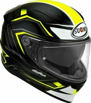 Helmet Suomy Speedstar Glow Black-Yellow L Helmet - 3