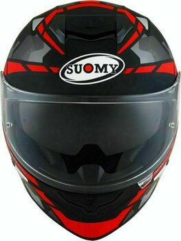 Helmet Suomy Stellar Race Squad Black Matt/Red M Helmet - 5
