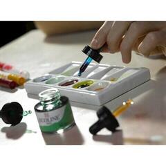 Akvareliniai dažai Ecoline Liquid Watercolour 30 ml Pastel Violet - 2