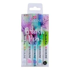 Marker Ecoline Brush pen X12 Akvarel flomasteri Pastel 5 kom - 1