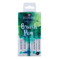 Marker
 Ecoline Brush pen X10 Markere acuarelă Green Blue 5 buc. - 1