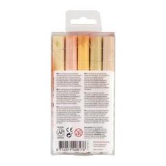 Marker
 Ecoline Brush pen X6 Markere acuarelă Beige Pink 5 buc - 2