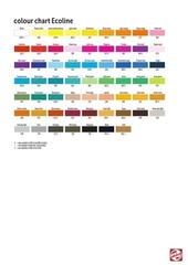 Markere Ecoline Brush pen X13 Akvarell filctollak Primary 5 db - 2