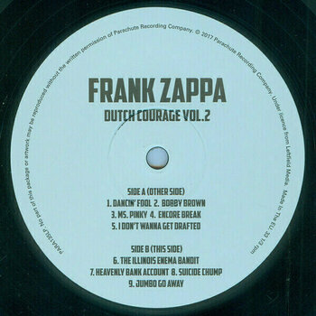 LP Frank Zappa - Dutch Courage Vol. 2 (Frank Zappa & The Mothers Of Invention) (2 LP) - 3