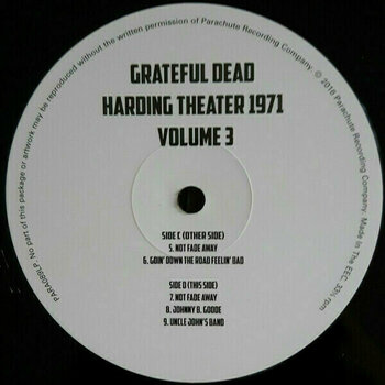LP Grateful Dead - Harding Theater 1971 Vol. 1 (2 LP) - 5