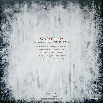 Vinyl Record Wardruna - Runaljod - Gap Var Ginnunga (White Marble Coloured) (2 LP) - 9