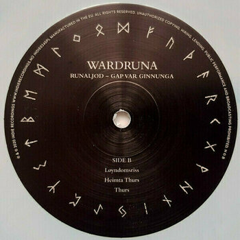 Vinyl Record Wardruna - Runaljod - Gap Var Ginnunga (White Marble Coloured) (2 LP) - 3