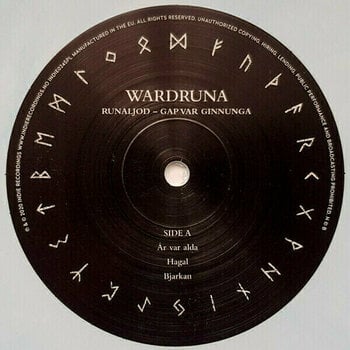 Vinyl Record Wardruna - Runaljod - Gap Var Ginnunga (White Marble Coloured) (2 LP) - 4