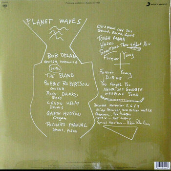 Disco de vinil Bob Dylan Planet Waves (LP) - 2