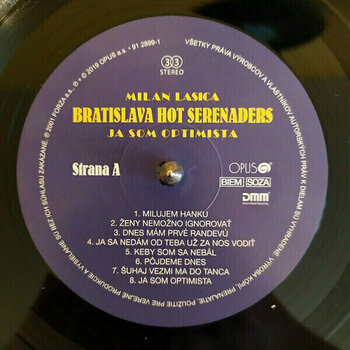 Vinyl Record Milan Lasica - Ja Som Optimista (LP) - 5