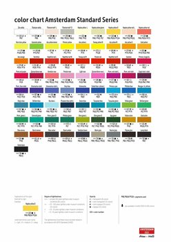 Akrylová barva Amsterdam Standard Series Akrylová barva Quinarose Light 120 ml 1 ks - 3