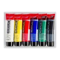 Tinta acrílica Amsterdam General Selection Set of Acrylic Paints 6 x 20 ml - 2