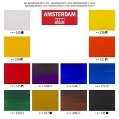 Acrylfarbe Amsterdam General Selection Set Acrylfarben 12x20 ml - 5