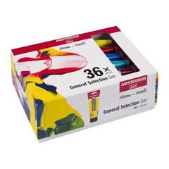 Akrylová barva Amsterdam General Selection Sada akrylových barev 36 x 20 ml - 1