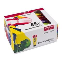 Tinta acrílica Amsterdam General Selection Set of Acrylic Paints 48 x 20 ml - 1