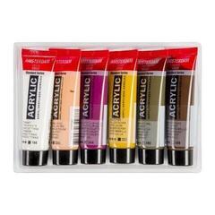 Akrylová barva Amsterdam General Selection Sada akrylových barev Portrait Colors 6 x 20 ml - 2