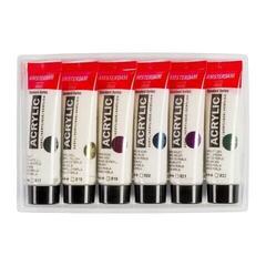Akrylová barva Amsterdam General Selection Sada akrylových barev Pearlescent 6 x 20 ml - 2