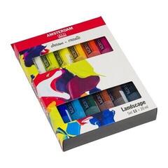 Tinta acrílica Amsterdam General Selection Set of Acrylic Paints Landscape 12 x 20 ml - 1
