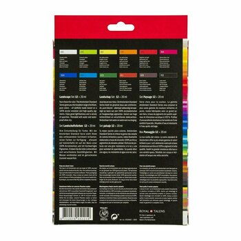 Colore acrilico Amsterdam Set di colori acrilici 12x20 ml Paesaggio - 4