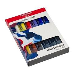 Akrylová barva Amsterdam General Selection Sada akrylových barev Urban Landscape 12 x 20 ml - 1