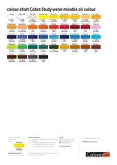 Õlivärv Cobra Study Water Mixable Oil Paint 40 ml Permanent Lemon Yellow - 3