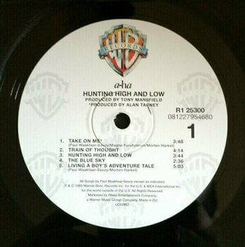 Vinyl Record A-HA - Hunting High And Low (LP) - 3