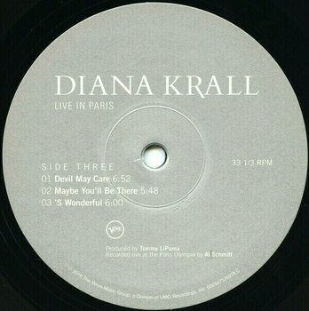 LP Diana Krall - Live In Paris (2 LP) - 4