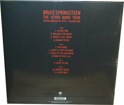 Hanglemez Bruce Springsteen - The Other Band Tour - Verona Broadcast 1993 - Volume One (2 LP) - 2