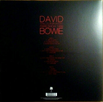 Vinyl Record David Bowie - Small Club Broadcast: Paris Show 1999 (2 LP) - 7