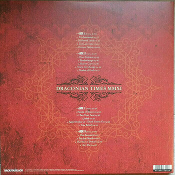 Disco de vinilo Paradise Lost - Draconian Times Mmxi - Live (2 LP) - 8