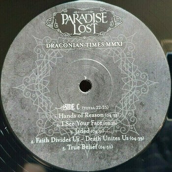 Vinylplade Paradise Lost - Draconian Times Mmxi - Live (2 LP) - 4