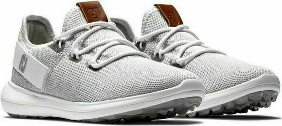 Pantofi de golf pentru femei Footjoy Flex Coastal Grey/White 36,5 - 4