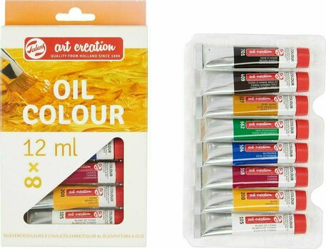 Peinture à l'huile Talens Art Creation 9020108M Ensemble de peintures à l'huile Mixte 8x12 ml - 4