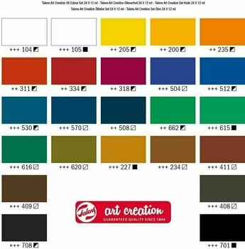 Olieverf Talens Art Creation Set of Oil Paints 24x12 ml Mixed - 5