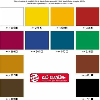 Farba akrylowa Talens Art Creation Zestaw Farb Akrylowych 12x12 ml - 5