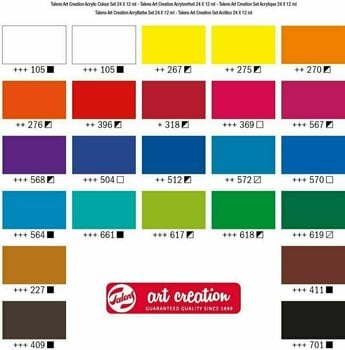Farba akrylowa Talens Art Creation Zestaw Farb Akrylowych 24 x 12 ml - 5