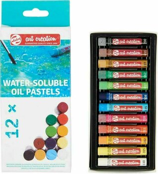 Pastel à l'huile Talens Art Creation Water Soluble 12 Coffret de pastels à l'huile 12 pcs - 3